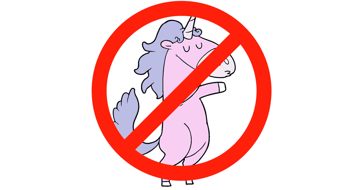 no unicorns allowed