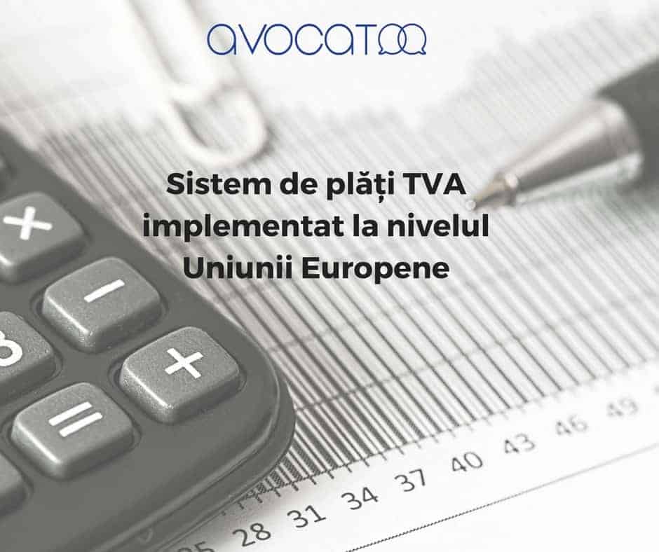 Sistem plati TVA 1