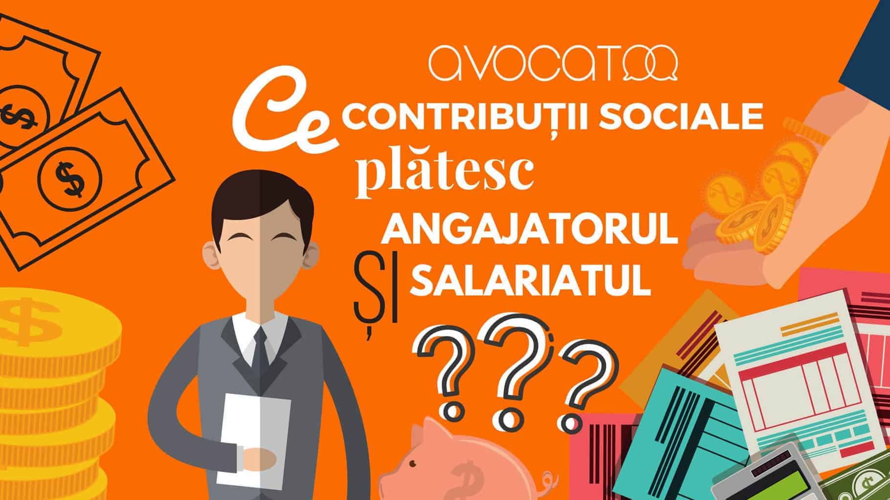 Contributii sociale Angajator Salariat 1