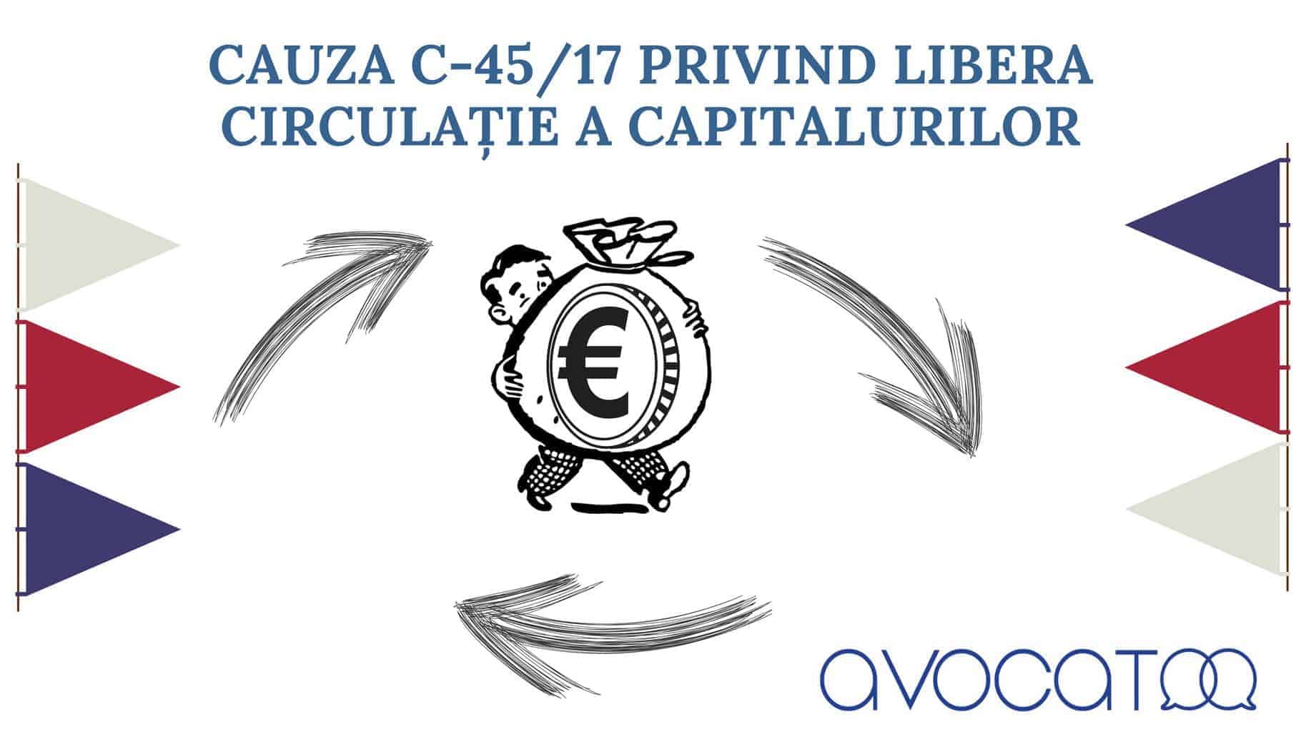 Cauza C‑45 17 privind libera circulatie a capitalurilor