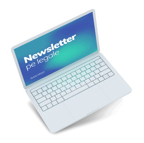 newsletter on screen