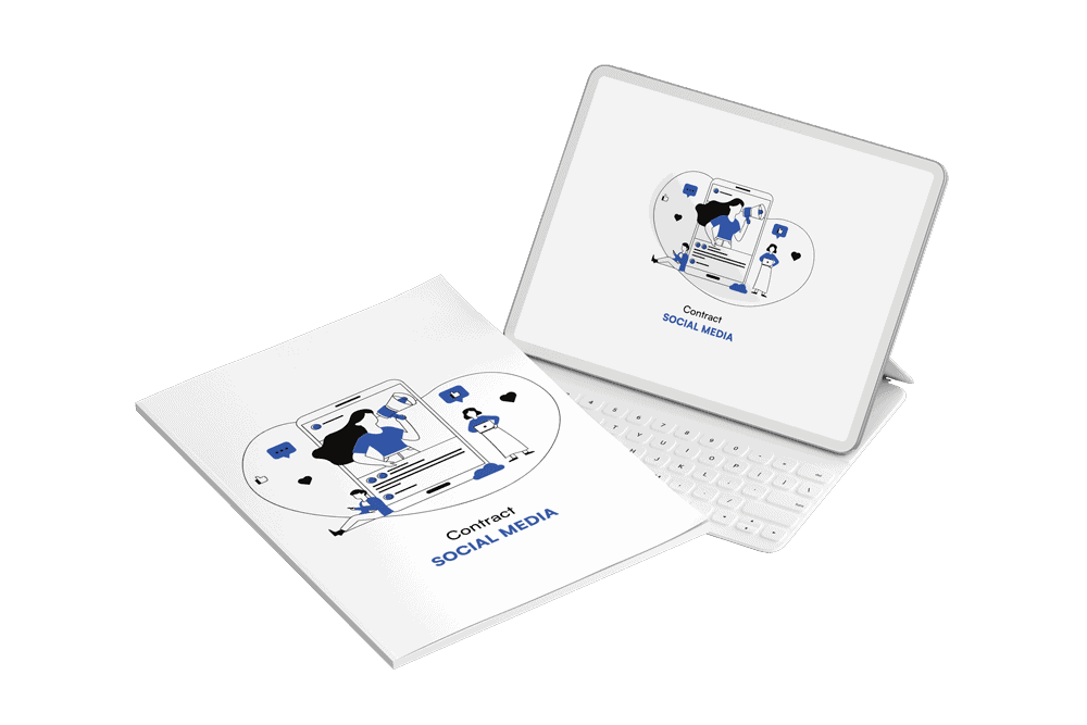 Contract social media online Avocatoo