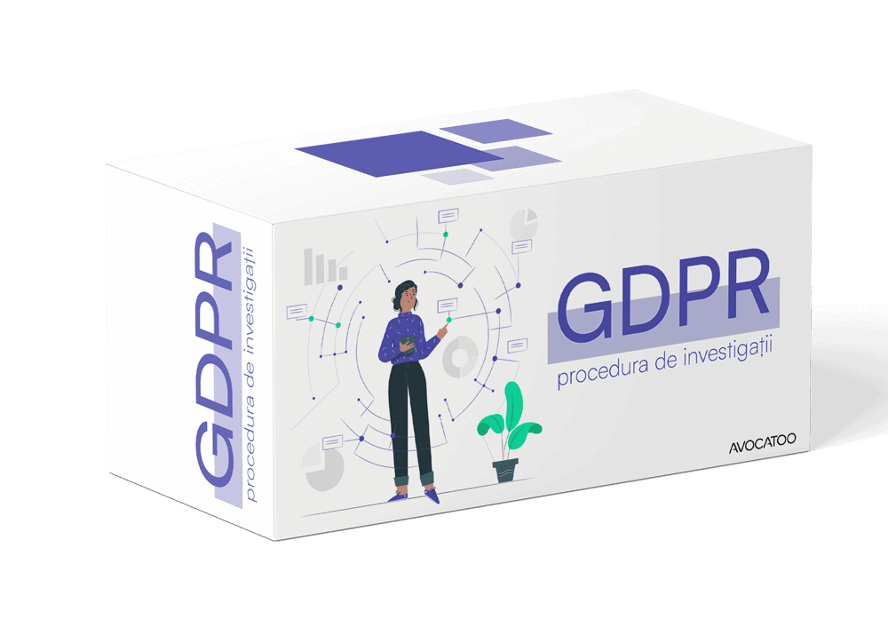 GDPR procedura de investigatii Avocatoo
